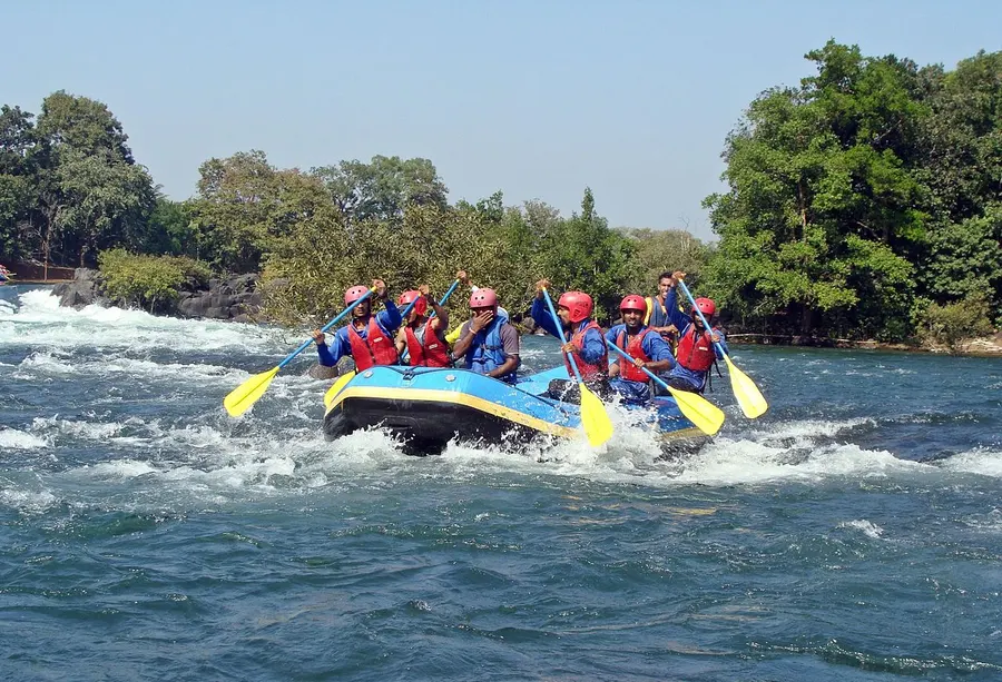 White-water rafting on the Kali River in Dandeli